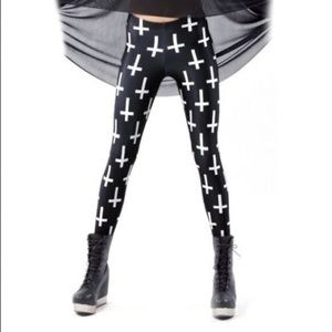 Blackmilk St. Peter's Upside Down Cross Leggings